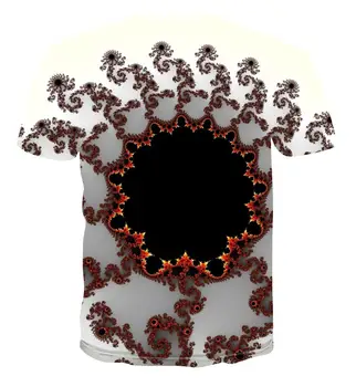 2020 Naujas mados vyriški Vasaros 3D T-shirt Cool Elementai Spausdinti Trumpas Rankovės Atsitiktinis Raudona Hip-Hop Street Drabužius T-Shirt Apvalus Kaklas