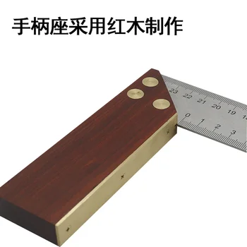 L-tipo medienos apdirbimo kampas valdovas 250mm teisę matavimo įrankis 90 laipsnių