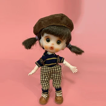 Ob11 kūdikių drabužiai rankų darbo lėlės skrybėlę 1 / 12bjd skrybėlių mados skrybėlę tinka apvalios molly PD9 TGS Meijie kiaulių lėlės priedai