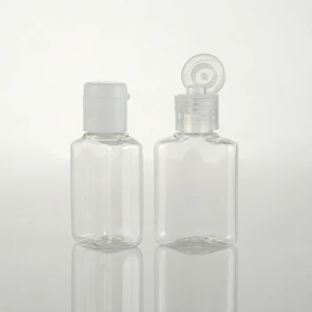 50 VNT./daug, 30 ml šešiakampio skaidraus plastiko butelių, kvepalų buteliukai,kosmetikos konteineriai, tušti buteliai,pakuotės, buteliai