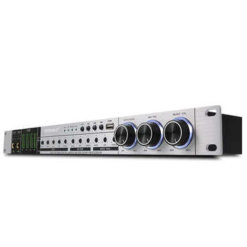 ERZHEN FX8Plug Karaoke Anksto poveikį, KTV Profesionali Skaitmeninio Garso Echo Efektas Procesorius FX9 DSP Garso Procesorius, USB