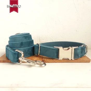 MUTTCO unikalaus dizaino, madingų peteliškę rankų darbo šunų antkaklis SU TURKIO spalvos šunų antkaklis 5 dydžių UDC097