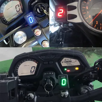 Motociklo LCD Elektronikos 6 Greičio 1-6 Lygį Pavarų Indikatorius Skaitmeninis Pavarų Metrų Honda Crossrunner NT700V NT700 V 2006 - m.
