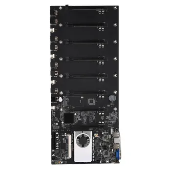 BTC-37 Miner Plokštė CPU Nustatyti 8 Vaizdo Kortelės Lizdas DDR3 Memory Integruota VGA Sąsaja, Mažas Energijos Suvartojimas