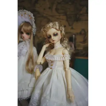 Rankovių Fantazijos Lolita Suknelė 1/6 1/4 MSD 1/3 YOSD BJD Doll Dollfie Apranga