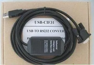 USB-CIF31 USB RS232 Programavimo Konverteris, Laidas PLC 