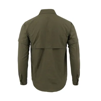 ESDY vyriški Marškiniai, Nuimamas ilgomis Rankovėmis Karinės Taktinės Lauko Pėsčiųjų Kvėpuojantis Greitas Džiovinimas, Marškiniai Žvejybos Armijos Marškinėliai