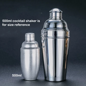 Milžiniško Cobbler Shaker labai Didelis 61oz - 1.8 L 304 Nerūdijančio Plieno Kokteilis Purtyklė
